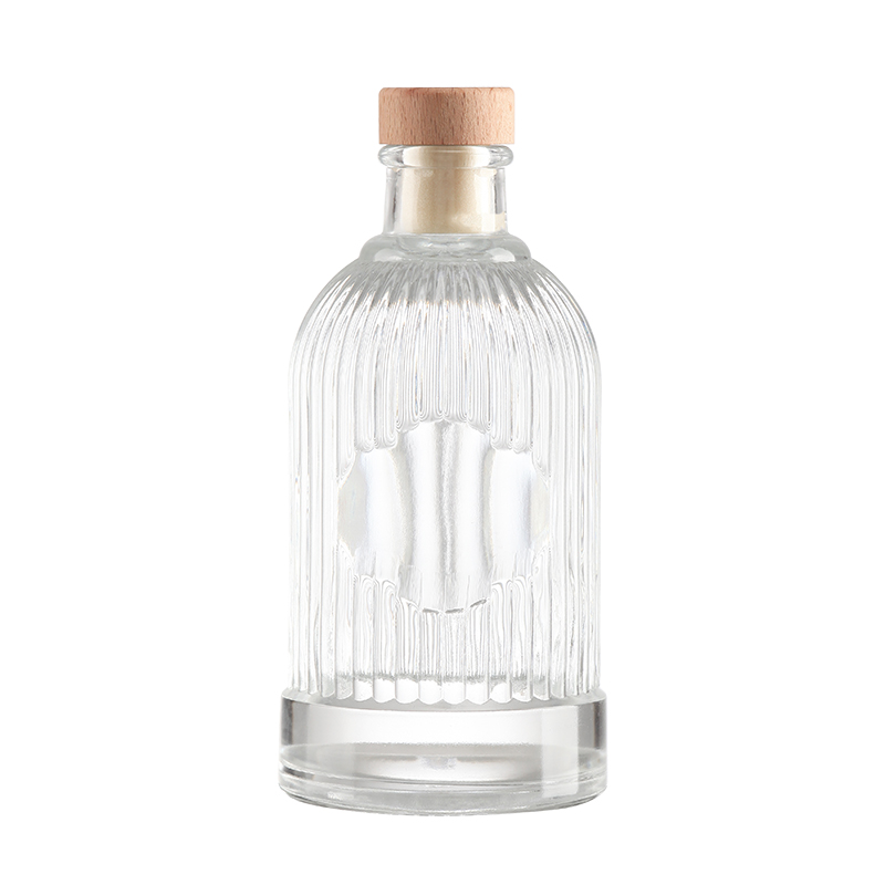 50ml 100ml 200ml Luxury Glass Reed Diffuser Bottle With Sticks Oil Container Decorative Fragrance Vessel