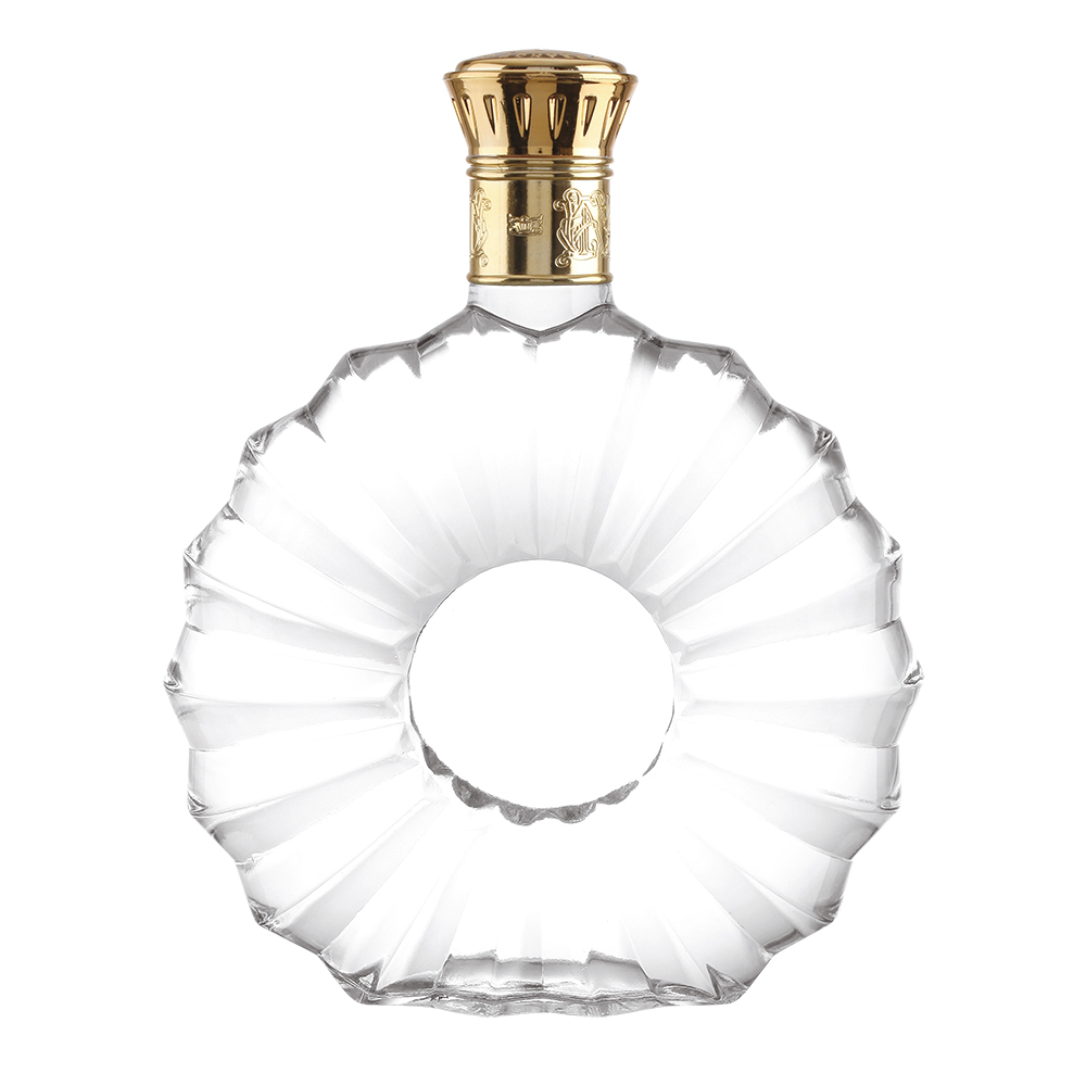 Nightclub Bar Display 500ml 750ml Clear Glass Alcohol Cognac Whisky Brandy Tequila Container