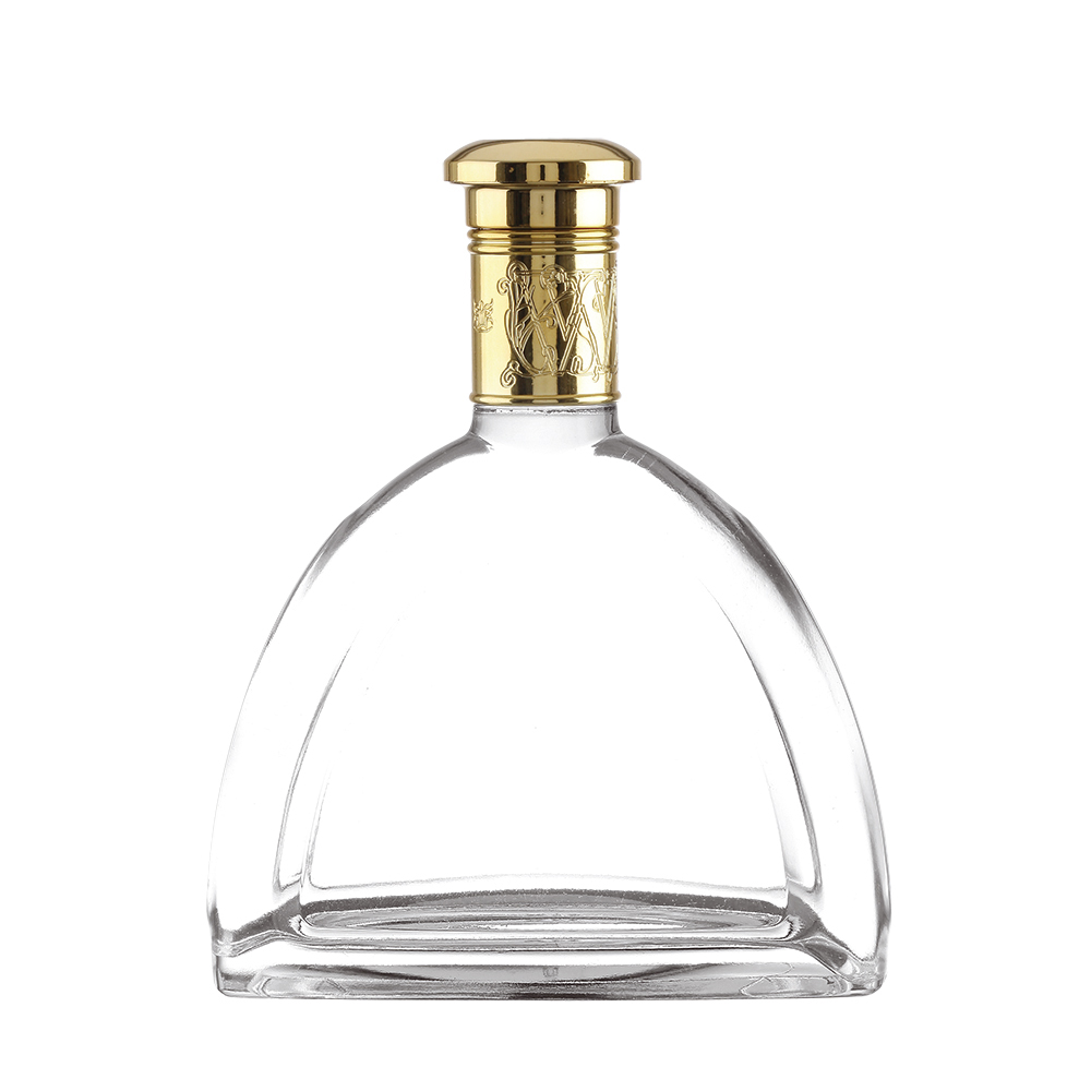 125ml 350ml 500ml 750ml 1000ml Clear Glass Liquor Bottle With Crown Cap